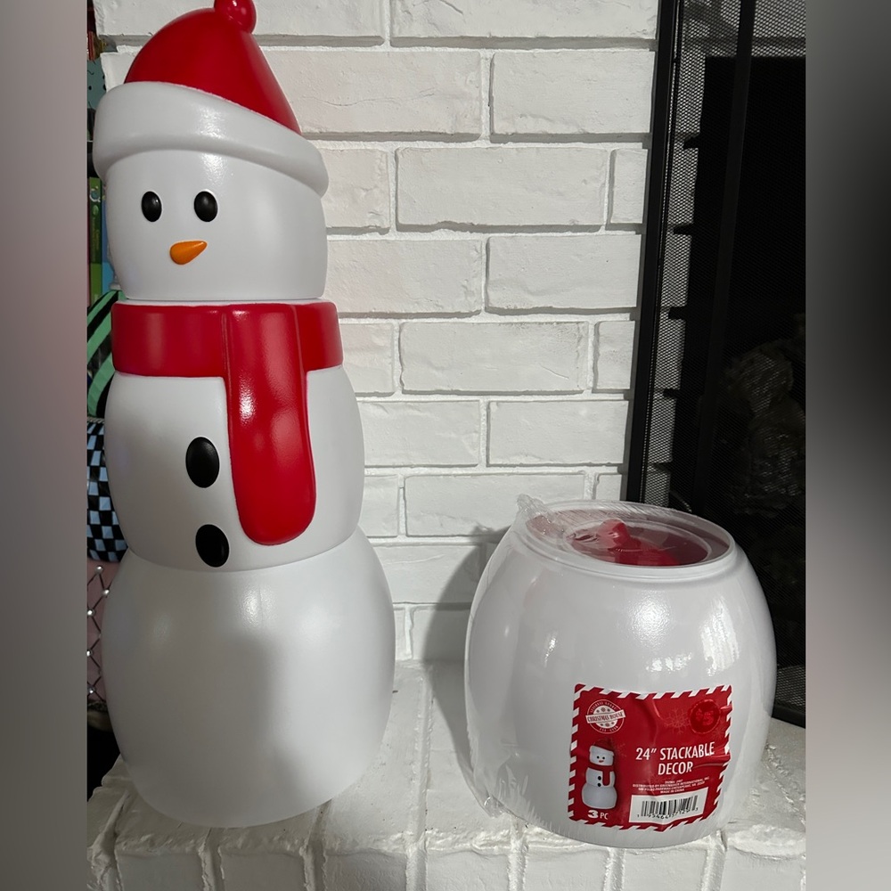 24” Stackable Snowman